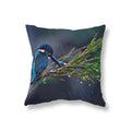 Axyaa Kingfisher Bird Pillowcase for Home Decor and Comfort