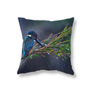 Axyaa Kingfisher Bird Pillowcase for Home Decor and Comfort
