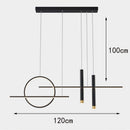 Axyaa Modern LED Pendant Light Chandeliers for Living Room & Dining Room
