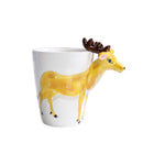 Axyaa Animal Ceramic Coffee Cup Set
