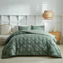 Axyaa Floral Pulling Quilt Set - Spring/Summer 3-Piece Core Pillowcase, Simple & Fashionable