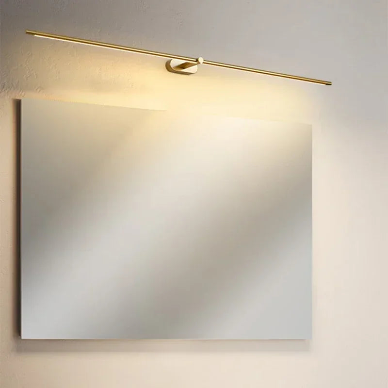 Axyaa Slim Wall Sconce Lamps Mirror Bathroom Bedroom Bedside Ceiling Light