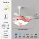 Axyaa Nordic Airplane & Fish Fan Pendant Light: Children's Bedroom Chandelier