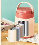 Axyaa Stainless Steel Lunch Box: Large Capacity, Ultra Long Insulated Bucket