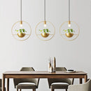 Axyaa Copper Pendant Light: Modern Nordic Designer Lamp for Home Decor & Coffee Shop