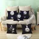 Universe Space Peach Skin Pillowcases by Axyaa - Cartoon Animation Pilot Cushion Cover
