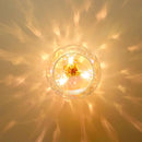 Axyaa Water Ripple Glass LED Pendant Lights for Modern Decor
