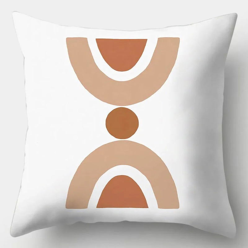 Axyaa Abstract Art Pillowcase: Parent-child Gift, Home Decor Square Cushion Cover