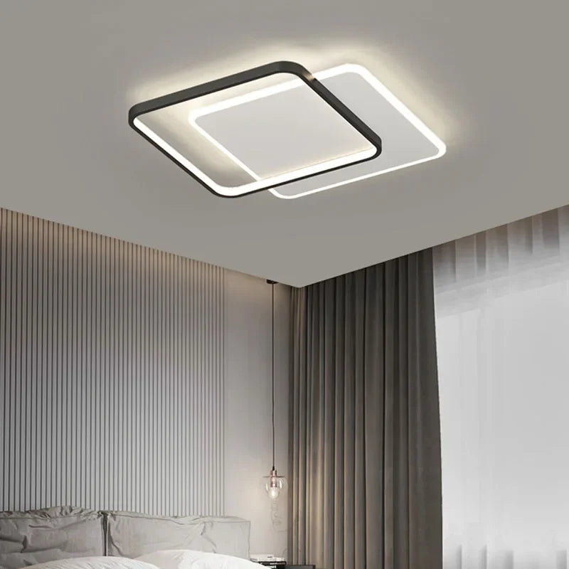 Axya LED Ceiling Light: Modern Chandelier for Home Decor in Bedroom, Living Room, Dining Area