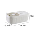 Axyaa Kitchen Rice Bucket Grain Jars - Moisture-Proof Food Storage & Spice Organizer