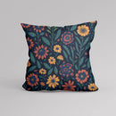 Axyaa Green Plants Flowers Pattern Pillowcase Luxury Home Decor Sofa Cushion Cover