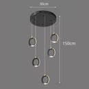 Axyaa Modern Stairway and Living Room Chandeliers: Indoor Lighting Fixtures