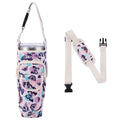 Axyaa Bow Water Bottle Carrier Bag for 40oz Tumbler with Phone Pocket
