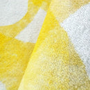 Axyaa Plush Dopamine Floral Carpet - Cozy Fluffy Rug for Home Living Room