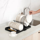 Axyaa Foldable Drying Rack With Adjustable Storage Shelf