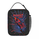 Axyaa Spider-Man Insulated Lunch Bag - Portable Thermal Cooler Lunch Box