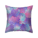 Axyaa Blue Purple Polyester Pillow Case Throw Pillow Cover