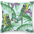 Axyaa Butterfly Flower Cushion Cover - Elegant Home & Office Decor