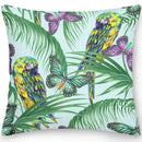 Axyaa Butterfly Flower Cushion Cover - Elegant Home & Office Decor
