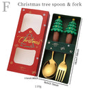 Axyaa 2-Piece Gold Cutlery Set in Gift Box