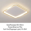Axyaa Modern Gold/Black LED Ceiling Light for Home Lighting