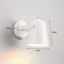 Nordic Macaron LED Wall Lamp by Axyaa - Adjustable Lighting Sconces for Home Decors