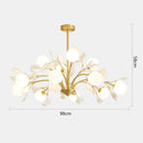 Axyaa Modern Pendant Light Chandeliers for Living Room and Dining Room Lighting