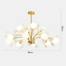 Axyaa Modern LED Pendant Light for Living and Dining Room Chandeliers