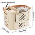 Axyaa Large Foldable Clothes Storage Basket Box: Student Dormitory Organization Solution