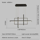 Axyaa Geometric LED Pendant Light - Modern Nordic Living Room Lighting