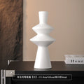 Axyaa Ceramic Threaded Vases for Table Decor & Flower Arrangements