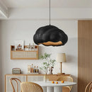 Axyaa Cream Wabi Sabi LED Pendant Chandelier: Elegant French Dining Room Fixture