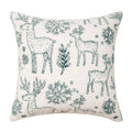 Axyaa Christmas Chenille Pillowcase Cojines Festive Living Room Cushion Cover