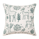 Axyaa Christmas Chenille Pillowcase Cojines Festive Living Room Cushion Cover
