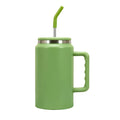 Axyaa 1500ml Stainless Steel Travel Tumbler with Straw Lid - Large Capacity Insulated Mug