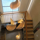 Axya Modern Conch Art Chandelier for Living Room & Tea Room