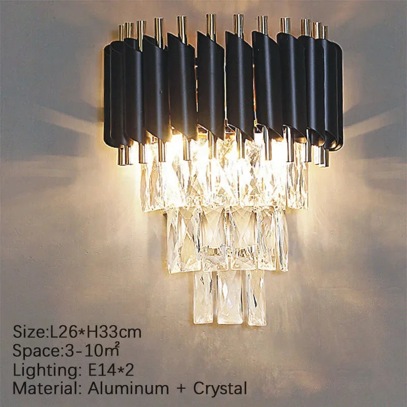Luxury Crystal Chandelier for Modern Living Room, Bedroom, and Dining Room by Axyaa