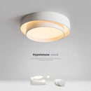 Axyaa Modern Ceiling Lamp - Stylish Minimalist Black White Light for Home Office Bedroom