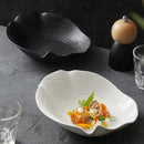 Axyaa Ceramic Tree Salad Bowl for Western Food Snacks in Hotel Restaurant Tableware