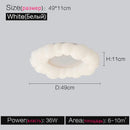 Axyaa Modern Nordic Cream Pendant Lamp for Elegant Living Room Décor