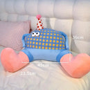 Axyaa Bigfoot Waist Cushion: Cozy Sofa Decor & Headrest Pillow, Ideal Gift for Girls