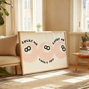 Axyaa 8-Ball Wall Art, Stylish Vintage Print for Living Room, Bedroom & Kitchen