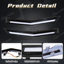 Axyaa LED Daytime Running Lights Camry 2024-2025 Engine Hood Vent Cover DRL Turn Signal
