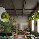Axyaa LED Chandelier for Dining Room, Bedroom, or Living Room - Japanese Style Indoor Lighting Decor