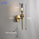 Nordic Glass Wall lamp by Axyaa for Living Room, Bedroom, Hallway & Hotel Lighting