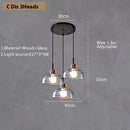 Nordic Art Wooden Pendant Lamp E27 Vintage Lighting by Axyaa