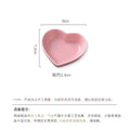 Axyaa Love Heart Ceramic Plate Breakfast Bowl Set Kitchenware