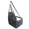 Axyaa Pet Car Seat Basket for Dogs & Cats - Breathable & Waterproof Seat with Safety Features