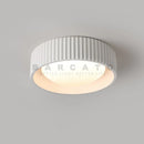 Axyaa White LED Gypsum Ceiling Lights - Nordic Wabi Sabi Design