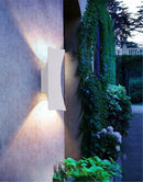 Axyaa Outdoor Up Down Wall Lamp IP65 Aluminum LED Wall Light Sconce